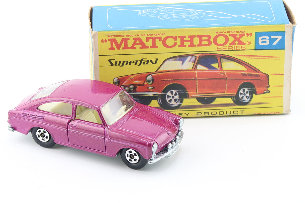 MATCHBOX SUPERFAST 67 - VOLKSWAGEN 1600 TL - OVP - 1969