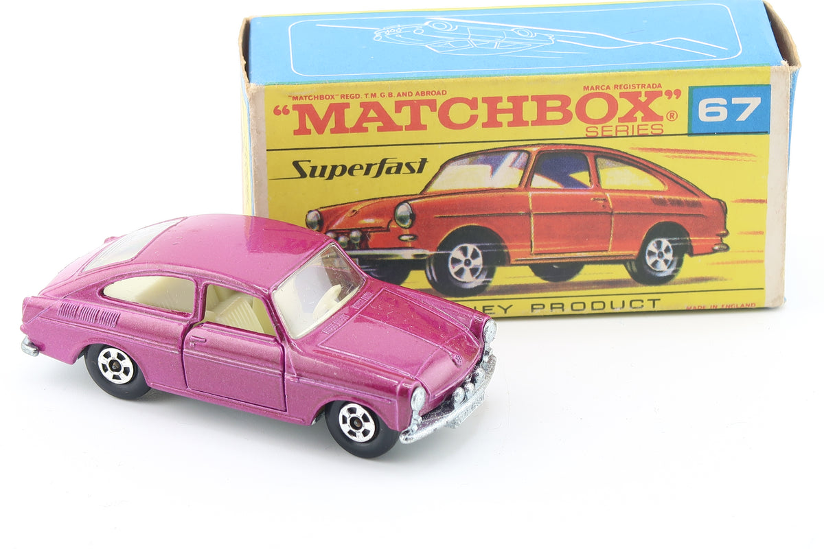 MATCHBOX SUPERFAST 67 - VOLKSWAGEN 1600 TL - OVP - 1969