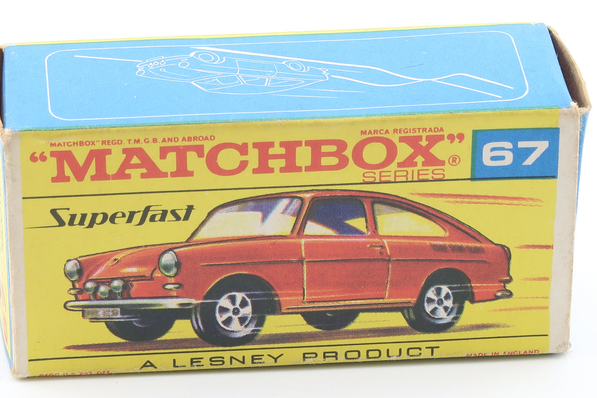 MATCHBOX SUPERFAST 67 - VOLKSWAGEN 1600 TL - OVP - 1969