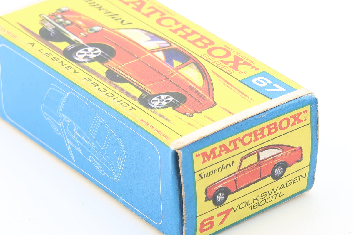 MATCHBOX SUPERFAST 67 - VOLKSWAGEN 1600 TL - OVP - 1969