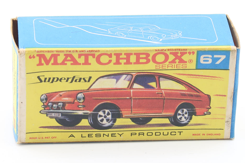 MATCHBOX SUPERFAST 67 - VOLKSWAGEN 1600 TL - OVP - 1969