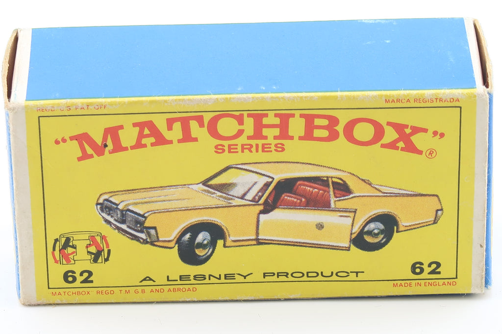 MATCHBOX SERIES 62 - MERCURY COUGAR - OVP - 1968
