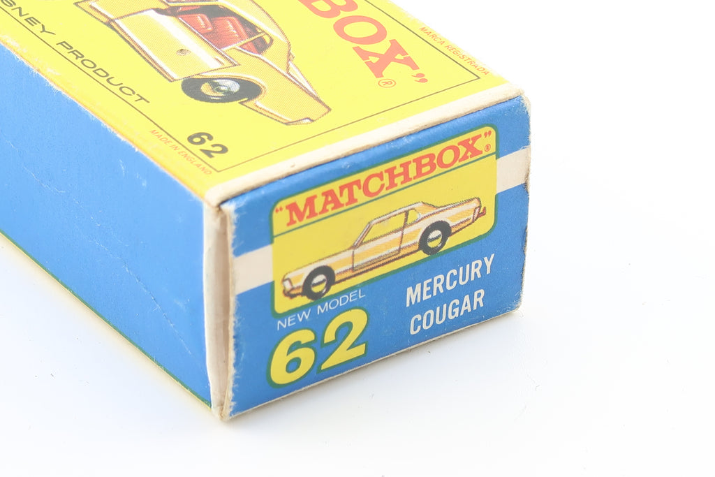 MATCHBOX SERIES 62 - MERCURY COUGAR - OVP - 1968