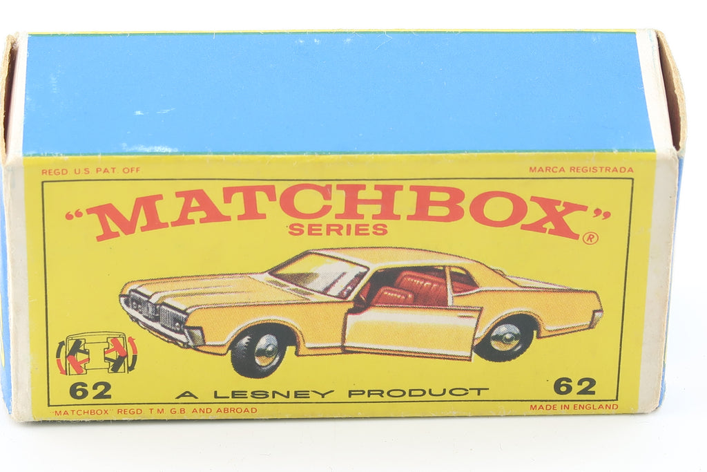 MATCHBOX SERIES 62 - MERCURY COUGAR - OVP - 1968