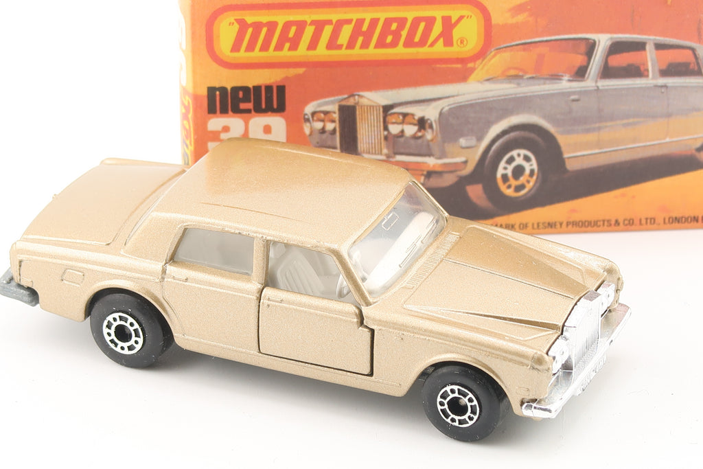 MATCHBOX SUPERFAST NEW 39 - ROLLS ROYCE SILVER SHADOW II - OVP - 1979