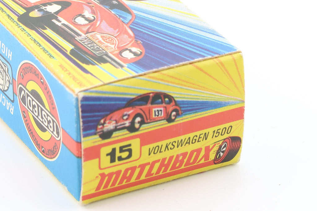 MATCHBOX SUPERFAST NEW 15 - VOLKSWAGEN ( VW KÄFER ) - OVP - 1968