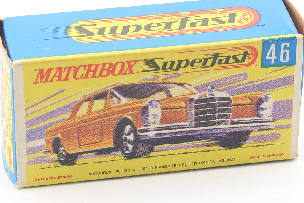 MATCHBOX SUPERFAST 46 - MERCEDES-BENZ 300 SE - OVP - 1969