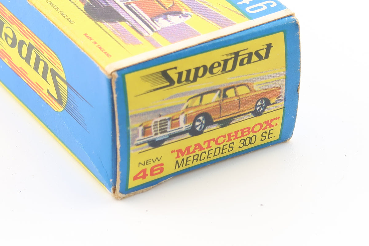 MATCHBOX SUPERFAST 46 - MERCEDES-BENZ 300 SE - OVP - 1969