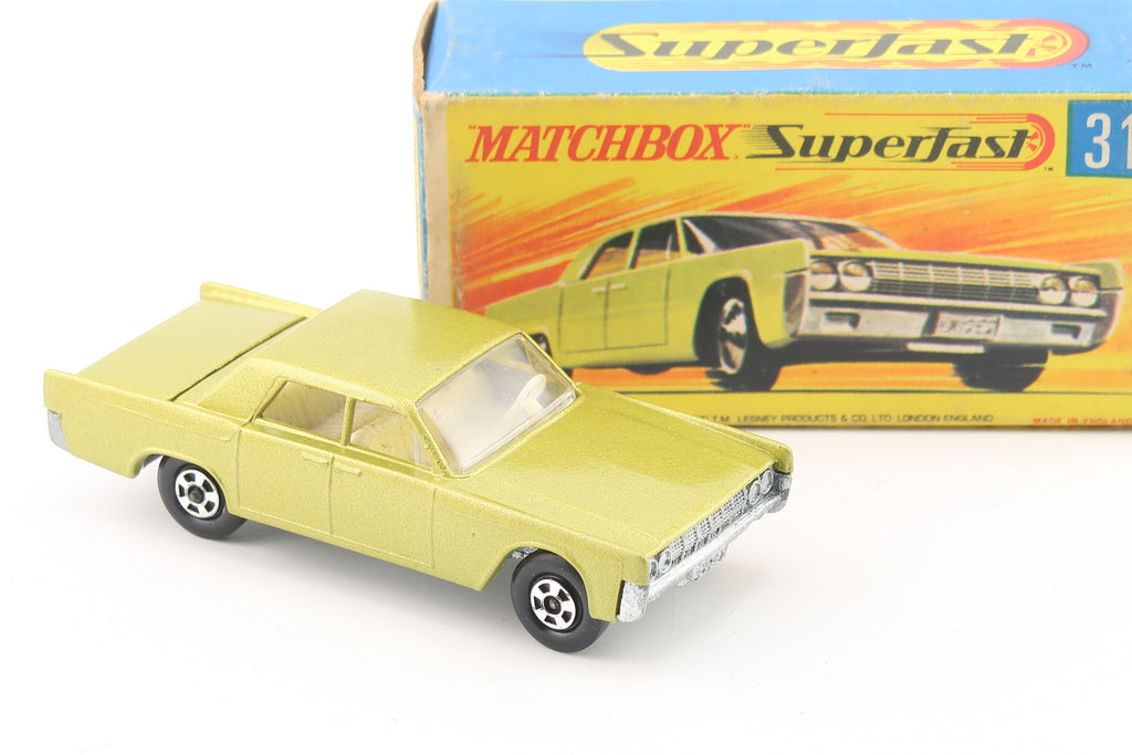 MATCHBOX SUPERFAST 31 - LINCOLN CONTINENTAL - OVP - 1971