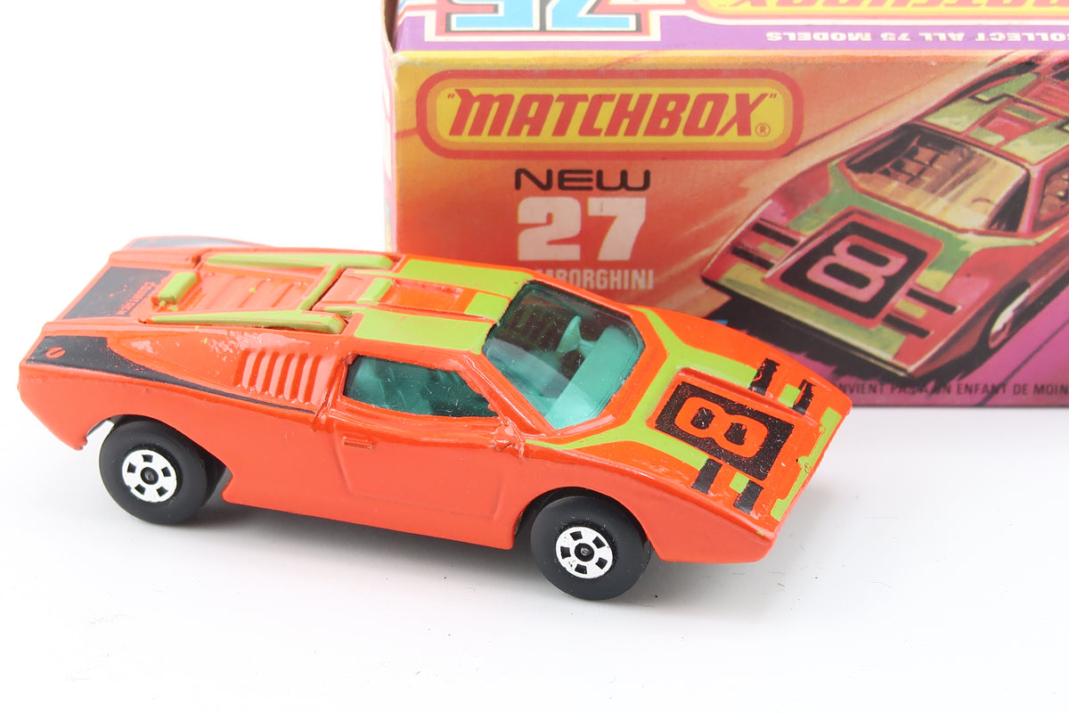 MATCHBOX STREAKERS NEW 27 - LAMBORGHINI COUNTACH - OVP - 1973