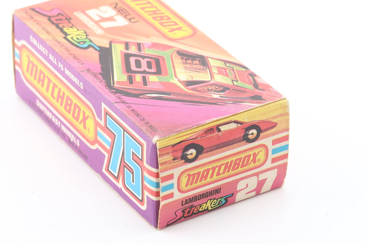 MATCHBOX STREAKERS NEW 27 - LAMBORGHINI COUNTACH - OVP - 1973