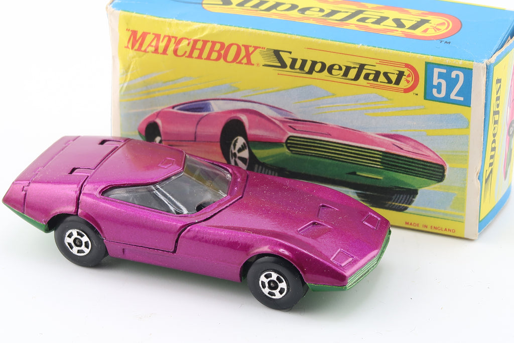 MATCHBOX SUPERFAST 52 - DODGE CHARGER MK III - OVP - 1970