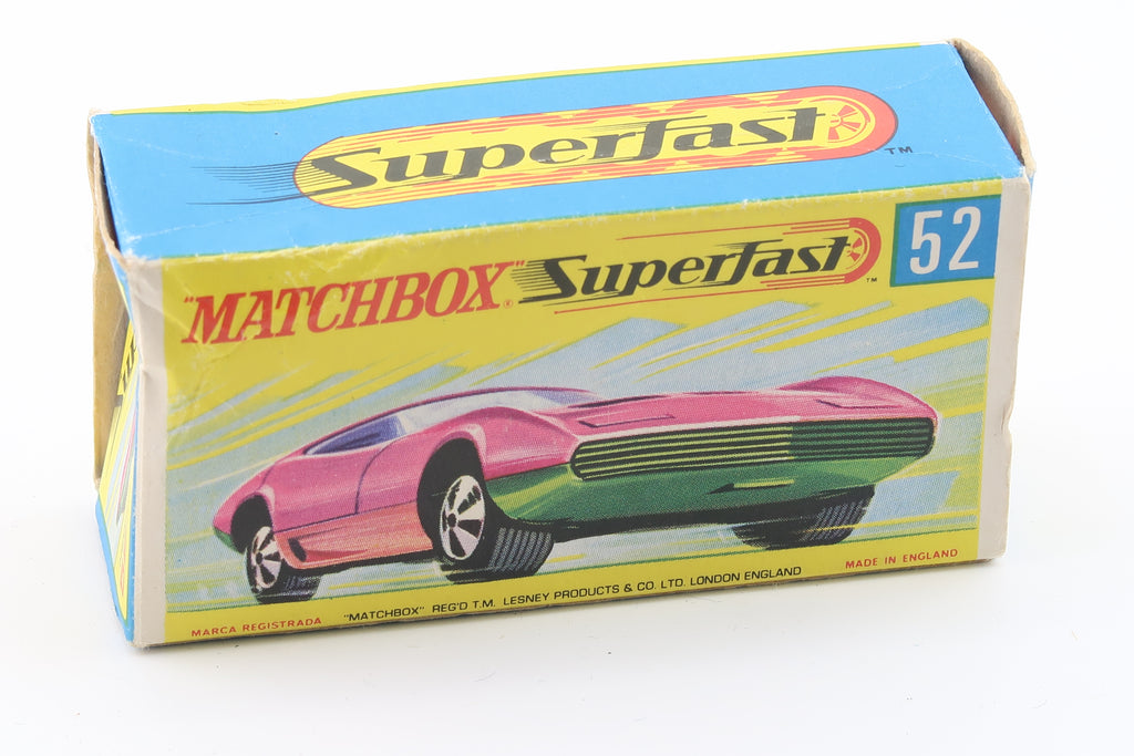 MATCHBOX SUPERFAST 52 - DODGE CHARGER MK III - OVP - 1970