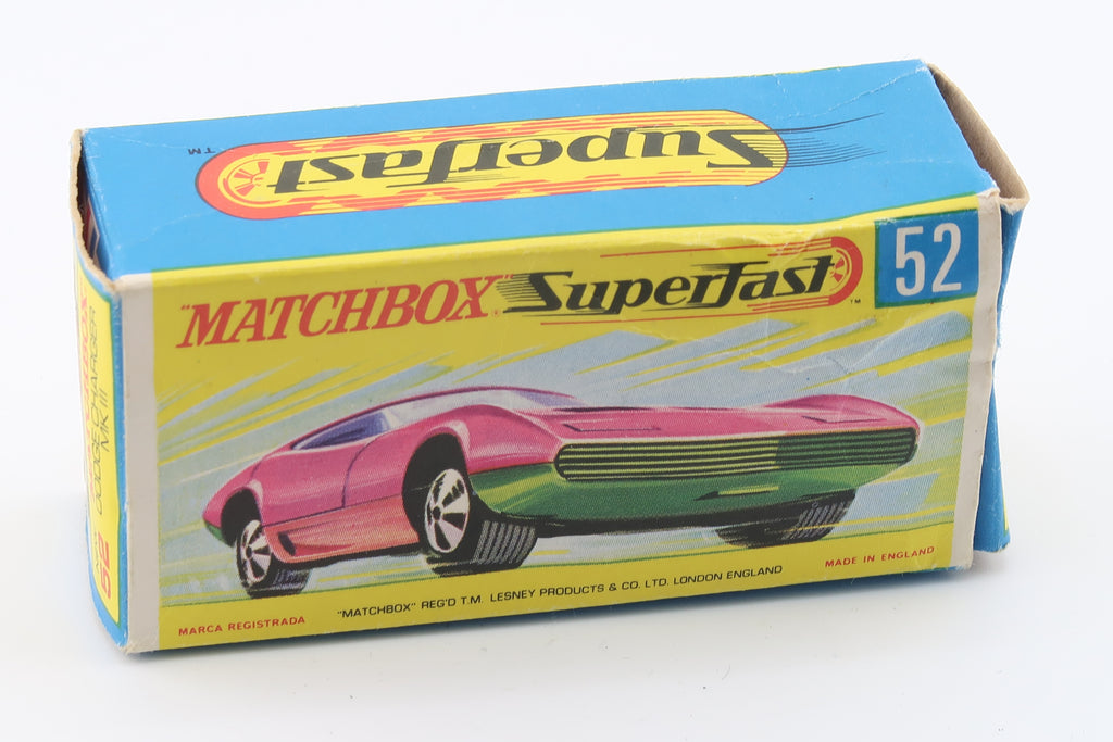 MATCHBOX SUPERFAST 52 - DODGE CHARGER MK III - OVP - 1970