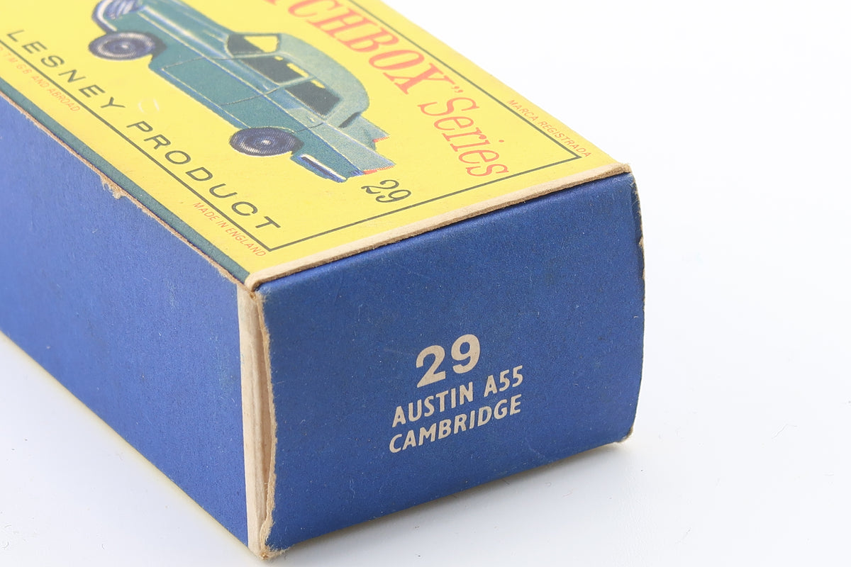 MATCHBOX SERIES 29 - AUSTIN A 55 CAMBRIDGE - OVP - 1962