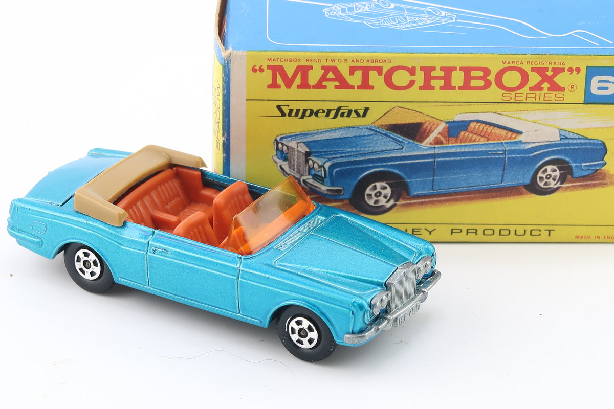 MATCHBOX SUPERFAST 69 - ROLLS ROYCE SILVER SHADOW - OVP - 1969