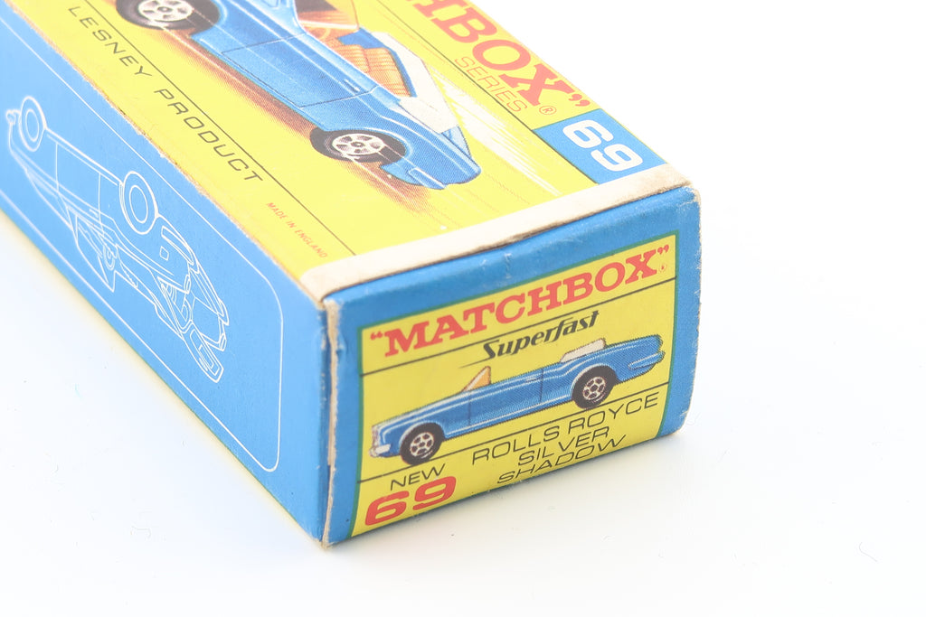 MATCHBOX SUPERFAST 69 - ROLLS ROYCE SILVER SHADOW - OVP - 1969