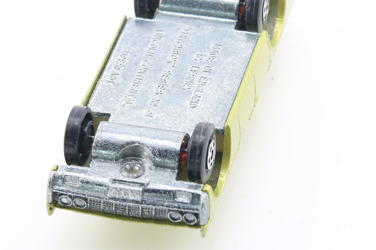MATCHBOX SUPERFAST 31 - LINCOLN CONTINENTAL - OVP - 1971
