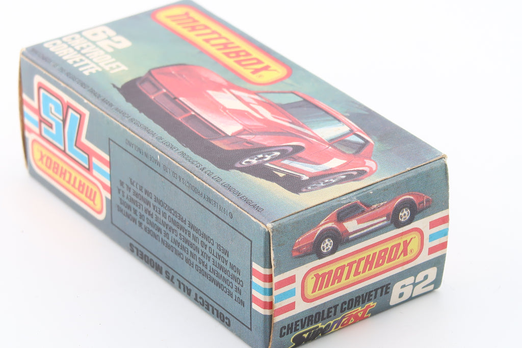 MATCHBOX SUPERFAST 62 - CHEVROLET CORVETTE - OVP - 1979