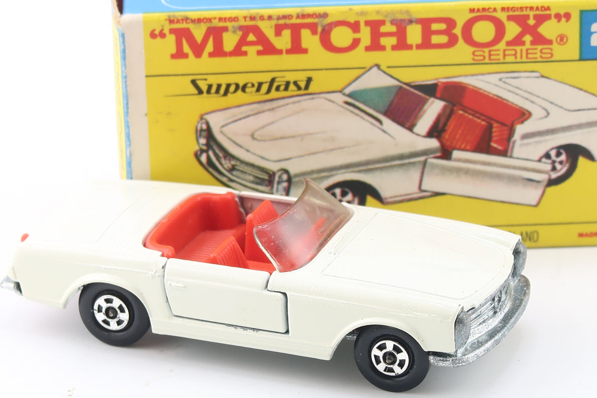 MATCHBOX SUPERFAST 27 - MERCEDES-BENZ 230 SL - OVP - 1970