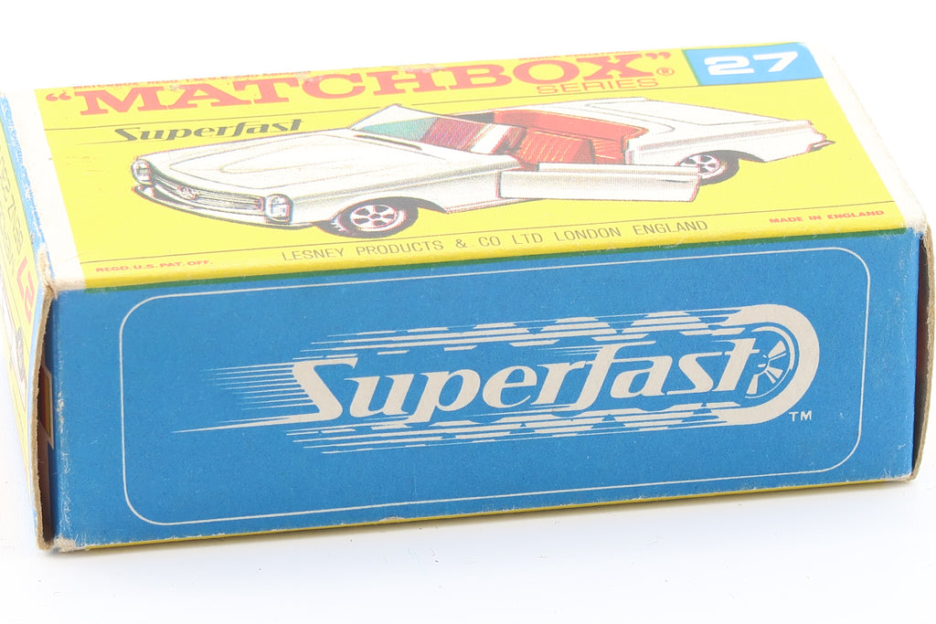 MATCHBOX SUPERFAST 27 - MERCEDES-BENZ 230 SL - OVP - 1970