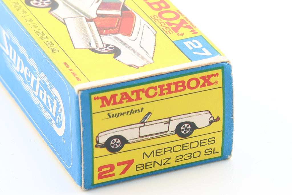 MATCHBOX SUPERFAST 27 - MERCEDES-BENZ 230 SL - OVP - 1970