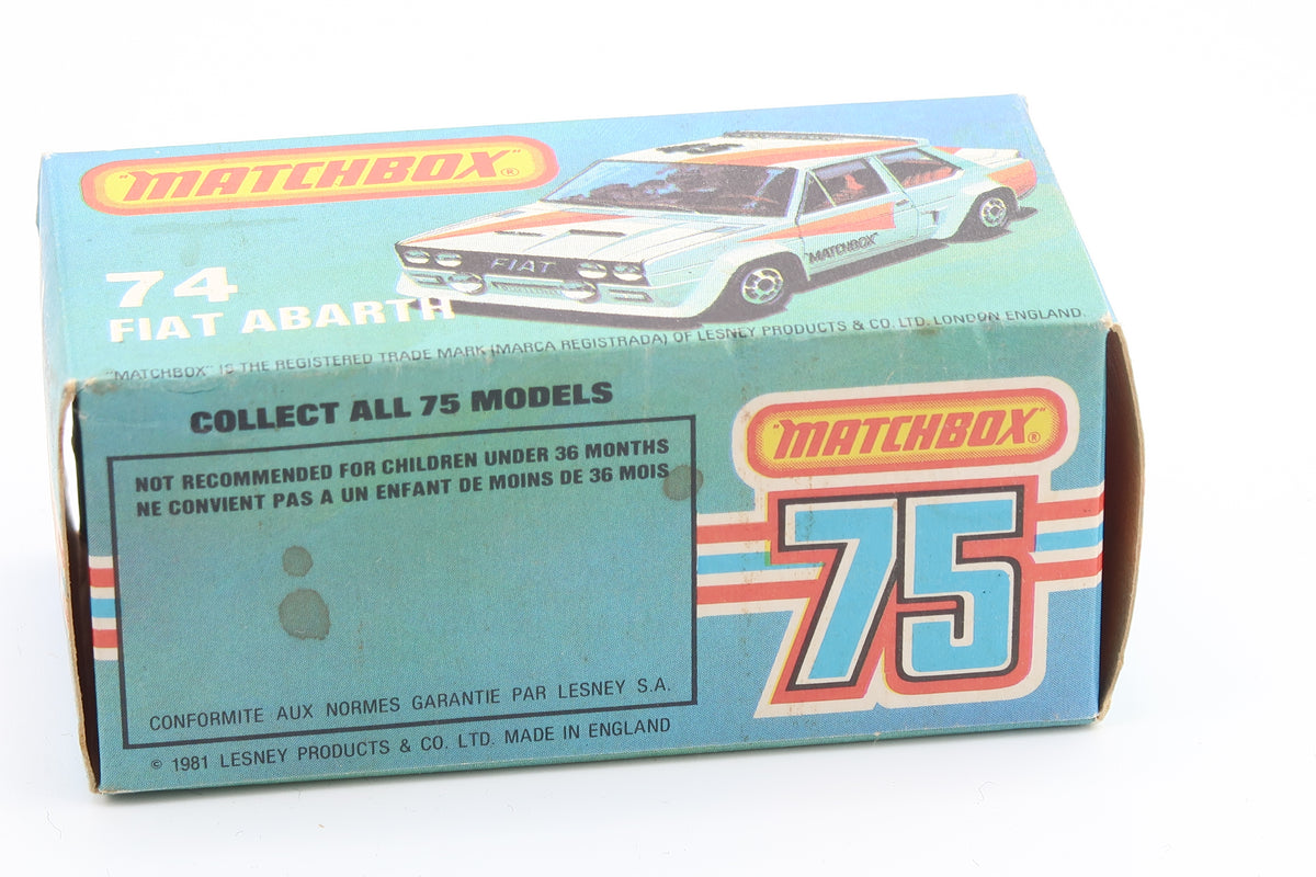 MATCHBOX SUPERFAST 74 - FIAT 131 ABARTH - 1982 - OVP