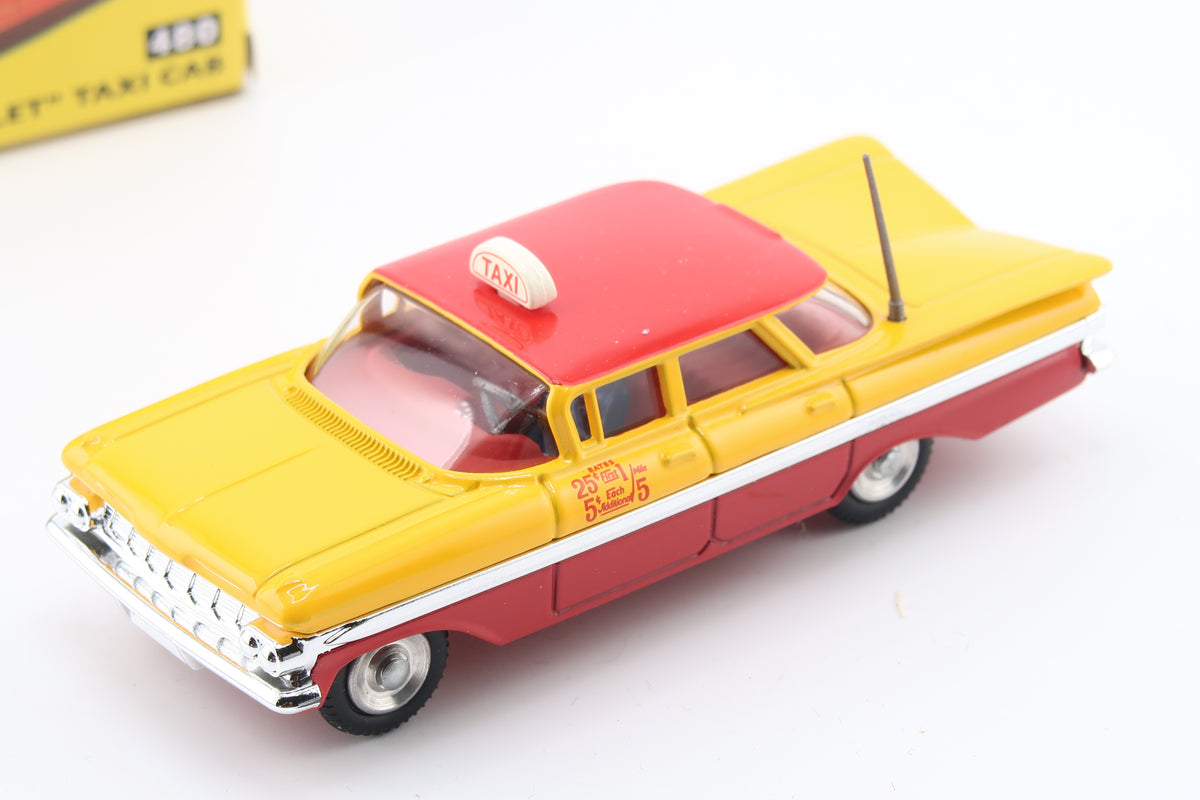 CORGI TOYS 480 - CHEVROLET TAXI CAB NYC - OVP - RE_EDITION