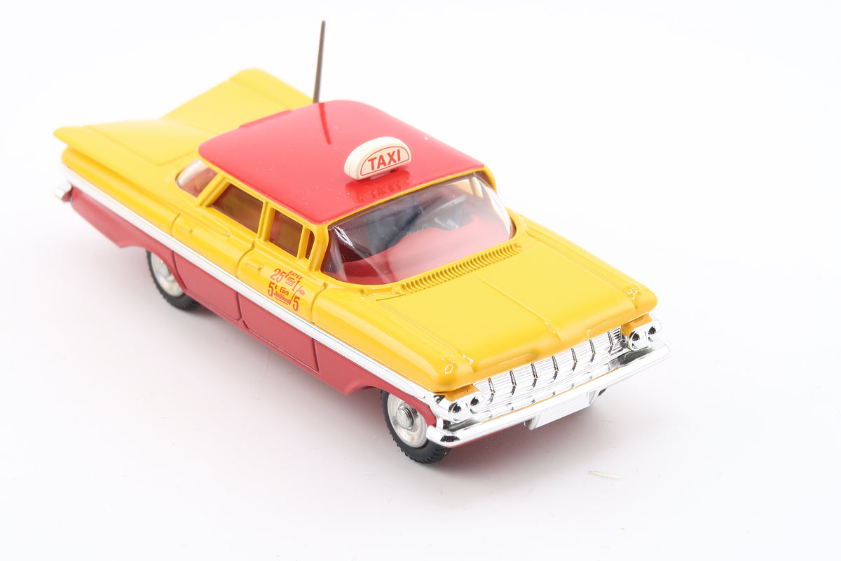 CORGI TOYS 480 - CHEVROLET TAXI CAB NYC - OVP - RE_EDITION