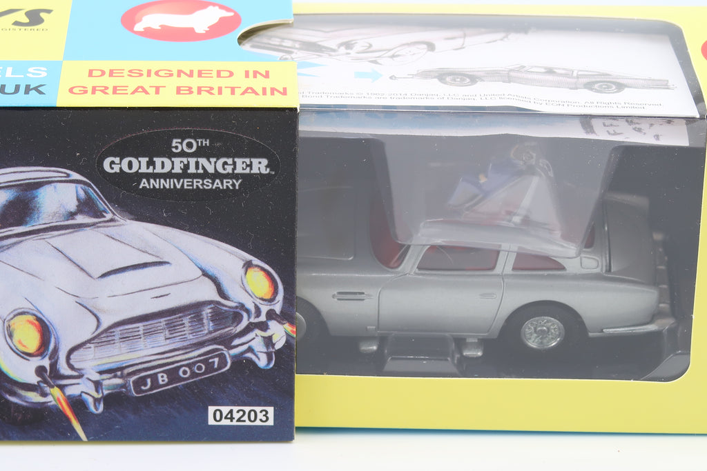 CORGI TOYS - ASTON MARTIN DB5 - 50TH GOLDFINGER ANNIVERSARY - 1:43 - OVP