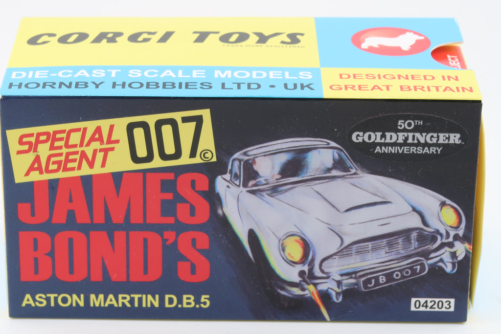 CORGI TOYS - ASTON MARTIN DB5 - 50TH GOLDFINGER ANNIVERSARY - 1:43 - OVP