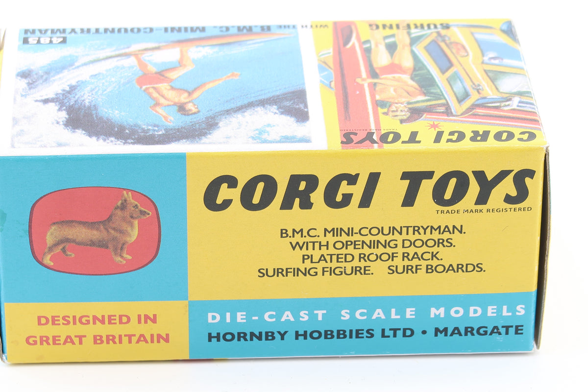 CORGI TOYS 485 - B.M.C. MINI COOPER COUNTRYMAN - SURFING - OVP - RE_EDITION