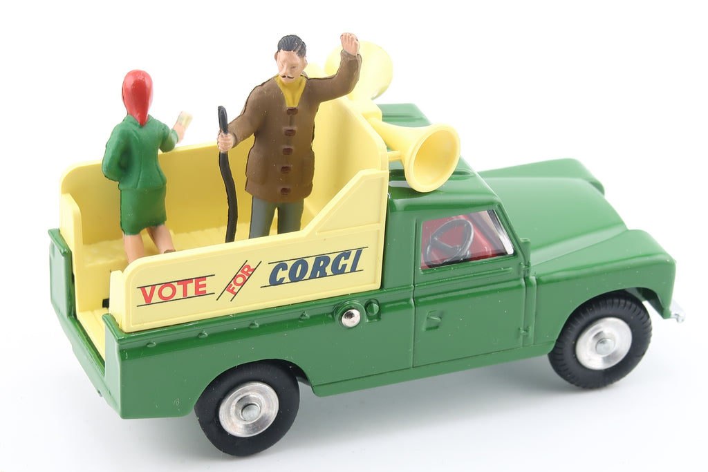 CORGI TOYS 472 - LAND ROVER 109 WB - PUBLIC ADDRESS VEHICLE - OVP - RE_EDITION