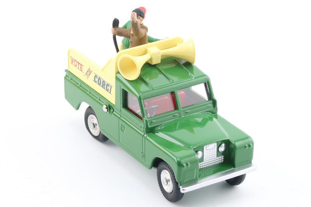 CORGI TOYS 472 - LAND ROVER 109 WB - PUBLIC ADDRESS VEHICLE - OVP - RE_EDITION