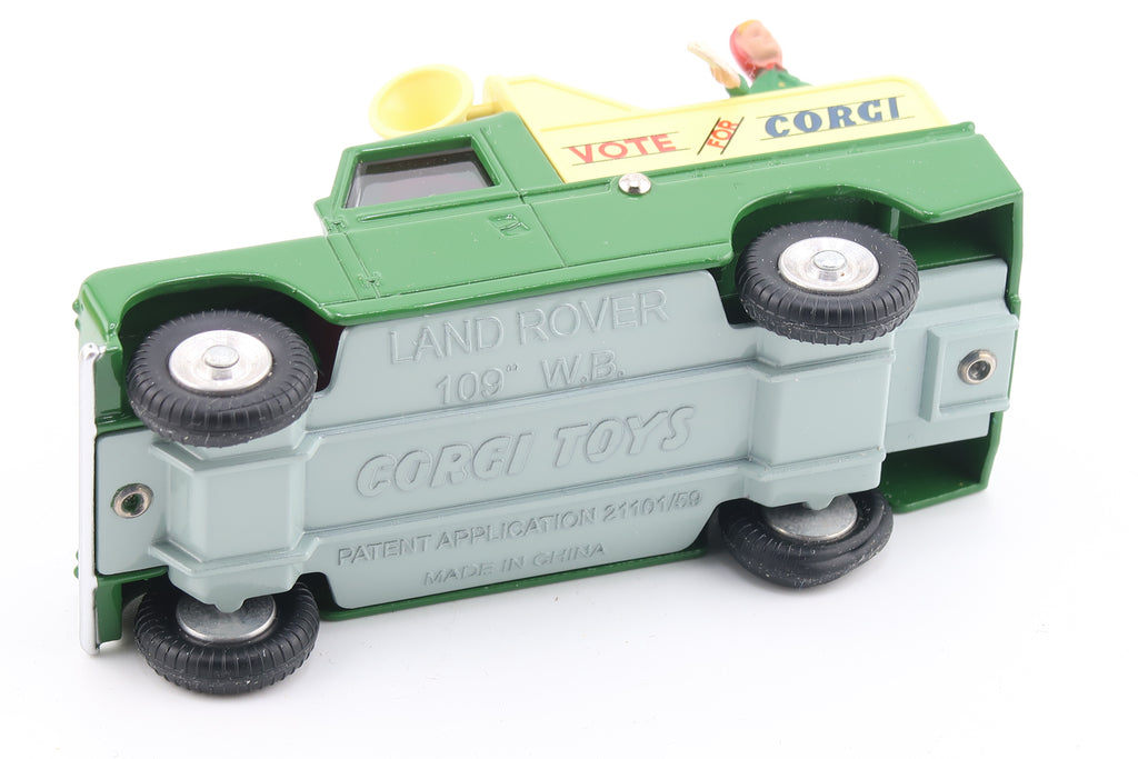 CORGI TOYS 472 - LAND ROVER 109 WB - PUBLIC ADDRESS VEHICLE - OVP - RE_EDITION
