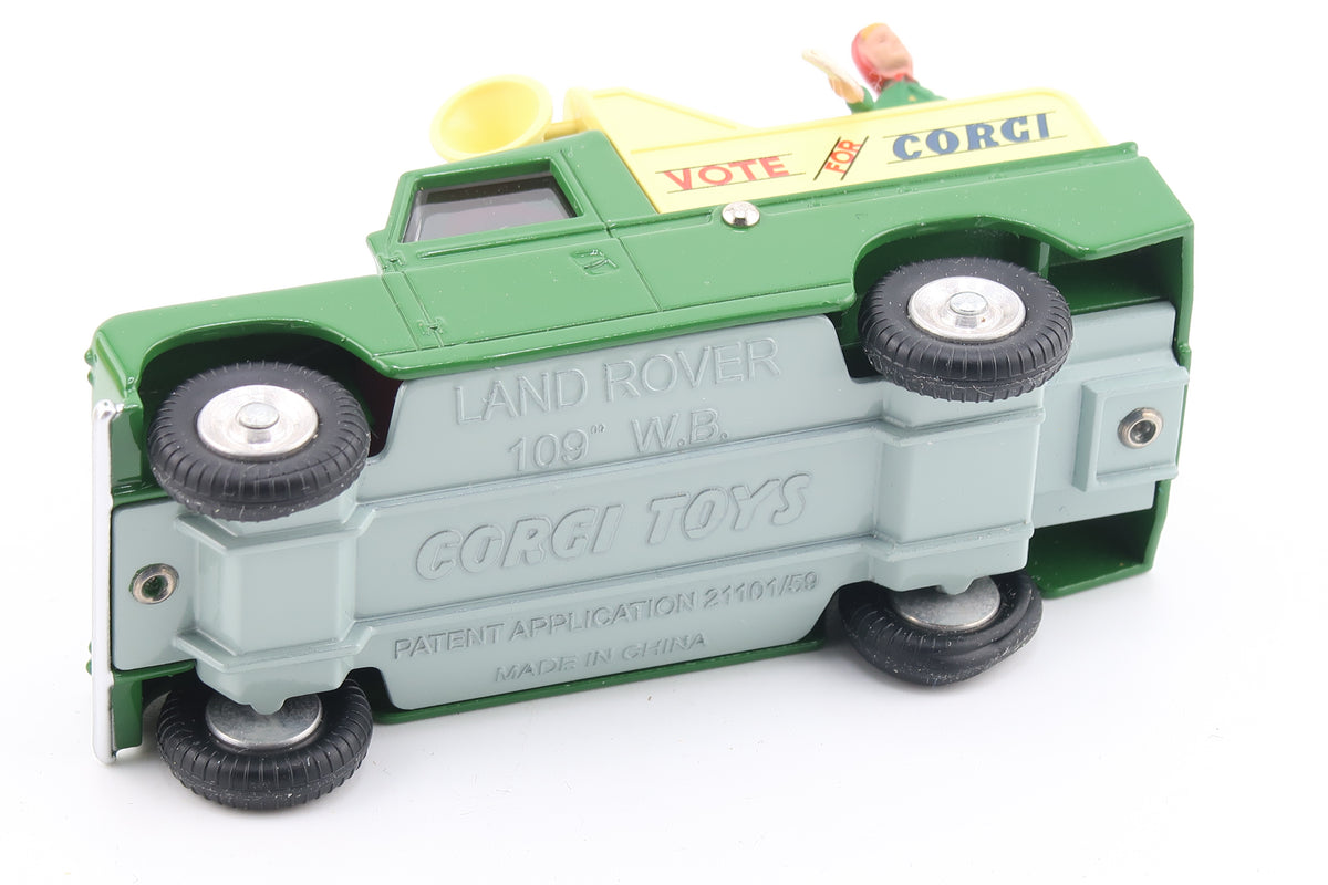CORGI TOYS 472 - LAND ROVER 109 WB - PUBLIC ADDRESS VEHICLE - OVP - RE_EDITION