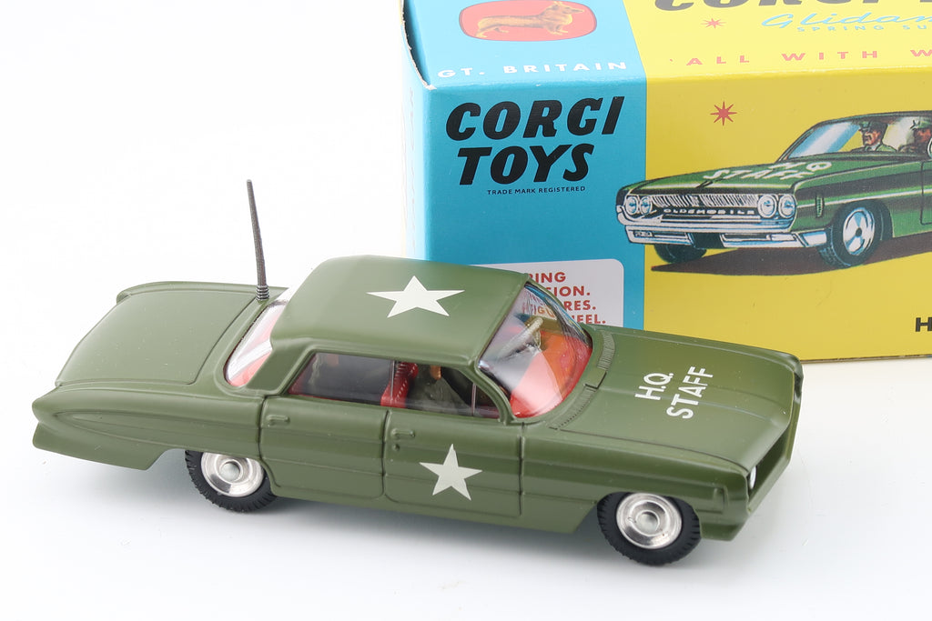 CORGI TOYS 358 - CHEVROLET HQ STAFF CAR - OVP - RE_EDITION