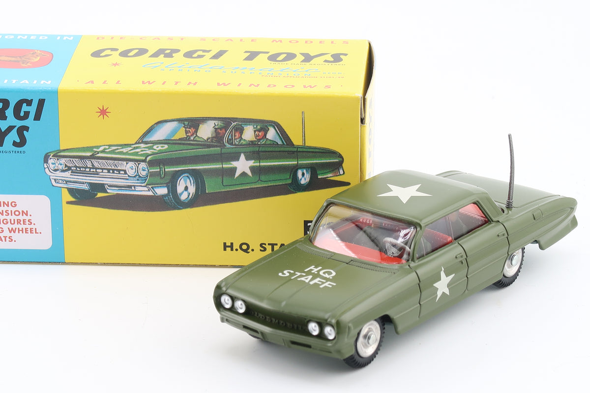 CORGI TOYS 358 - CHEVROLET HQ STAFF CAR - OVP - RE_EDITION
