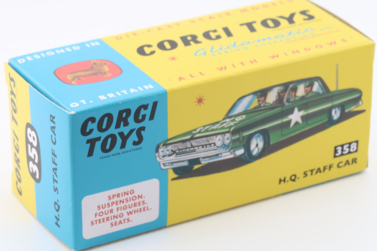 CORGI TOYS 358 - CHEVROLET HQ STAFF CAR - OVP - RE_EDITION