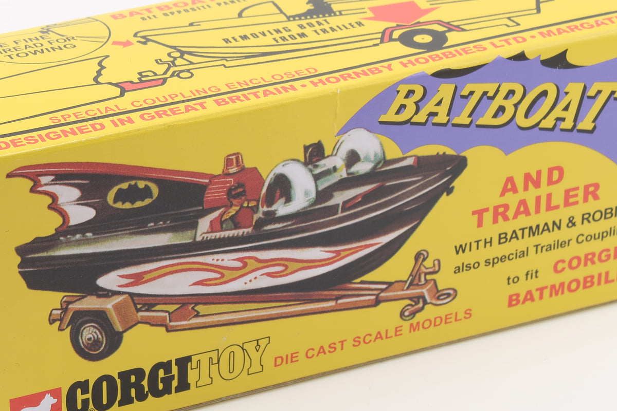 CORGI TOYS 107 - BATBOAT - 1:43 - OVP - RE_EDITION