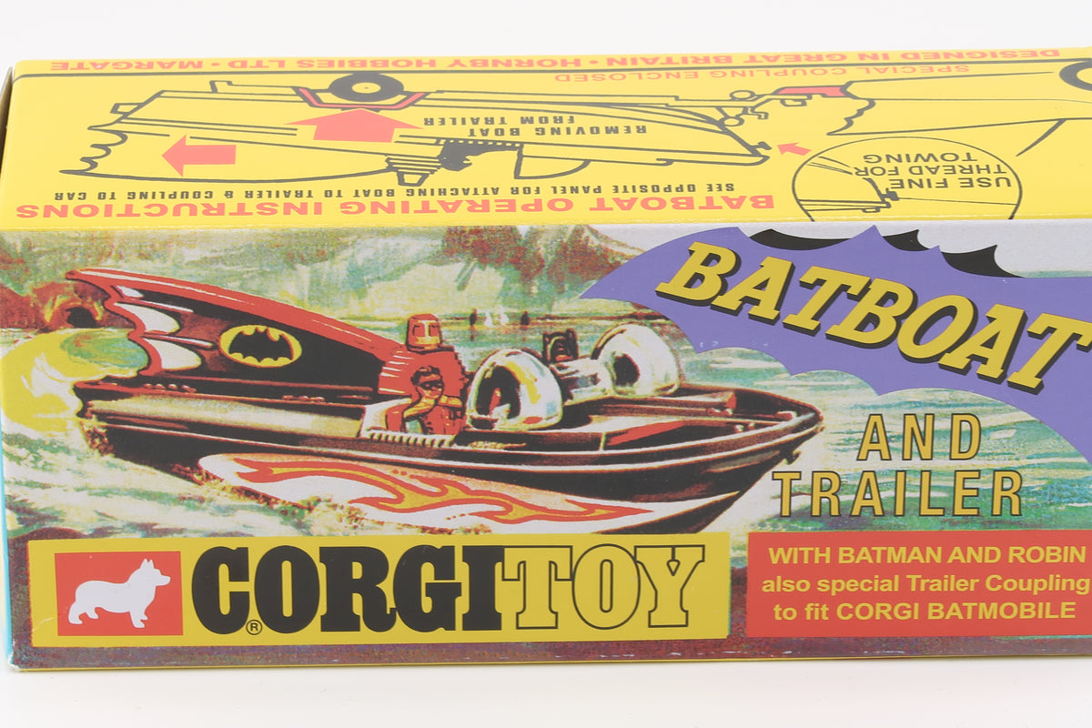 CORGI TOYS 107 - BATBOAT - 1:43 - OVP - RE_EDITION