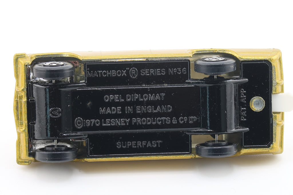 MATCHBOX SUPERFAST 36 - OPEL DIPLOMAT - OVP - 1970