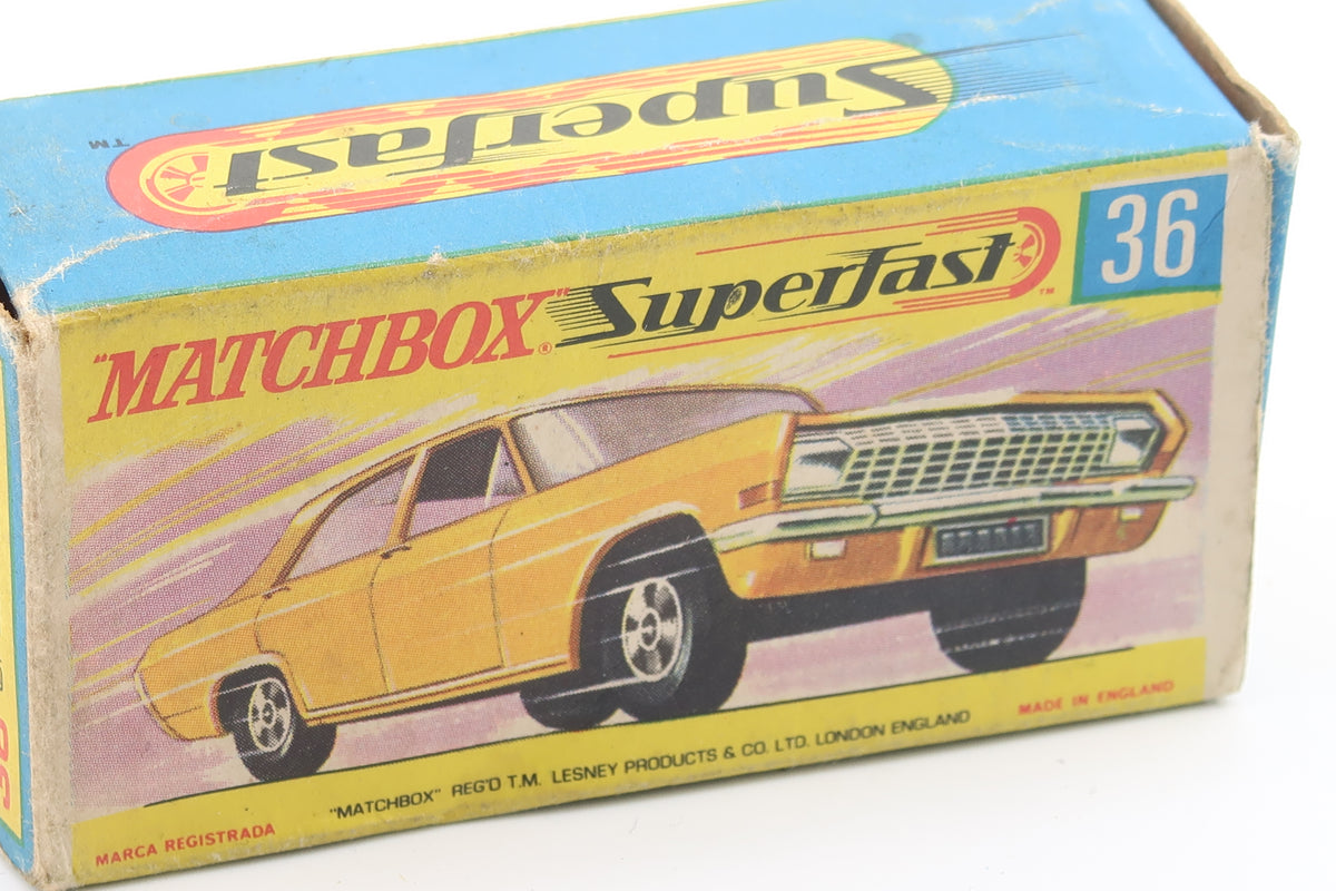 MATCHBOX SUPERFAST 36 - OPEL DIPLOMAT - OVP - 1970