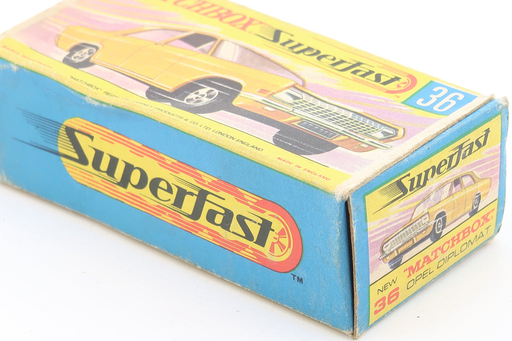 MATCHBOX SUPERFAST 36 - OPEL DIPLOMAT - OVP - 1970