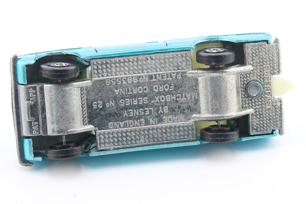 MATCHBOX SUPERFAST 25 - FORD CORTINA G.T. - OVP - 1970