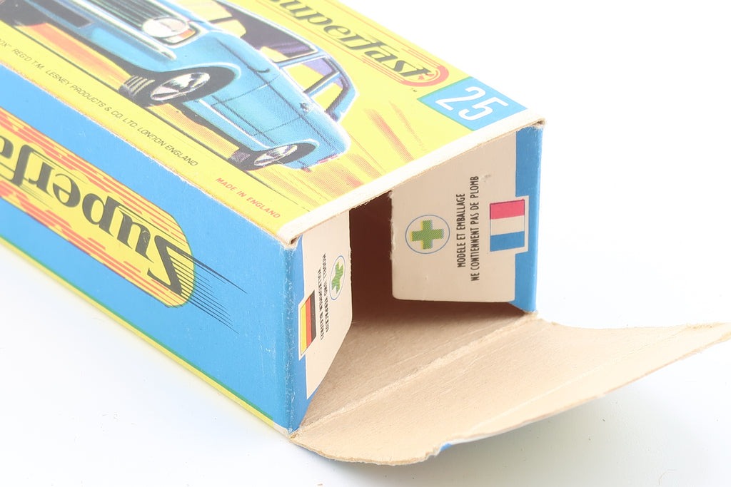MATCHBOX SUPERFAST 25 - FORD CORTINA G.T. - OVP - 1970