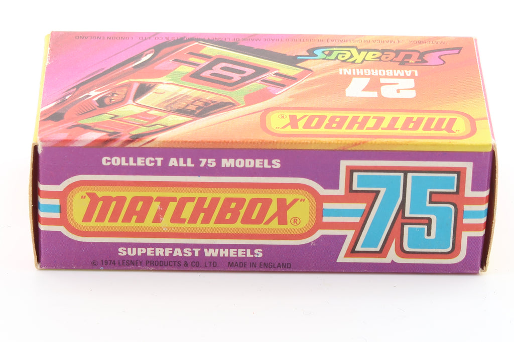MATCHBOX STREAKERS 27 - LAMBORGHINI COUNTACH - OVP - 1973