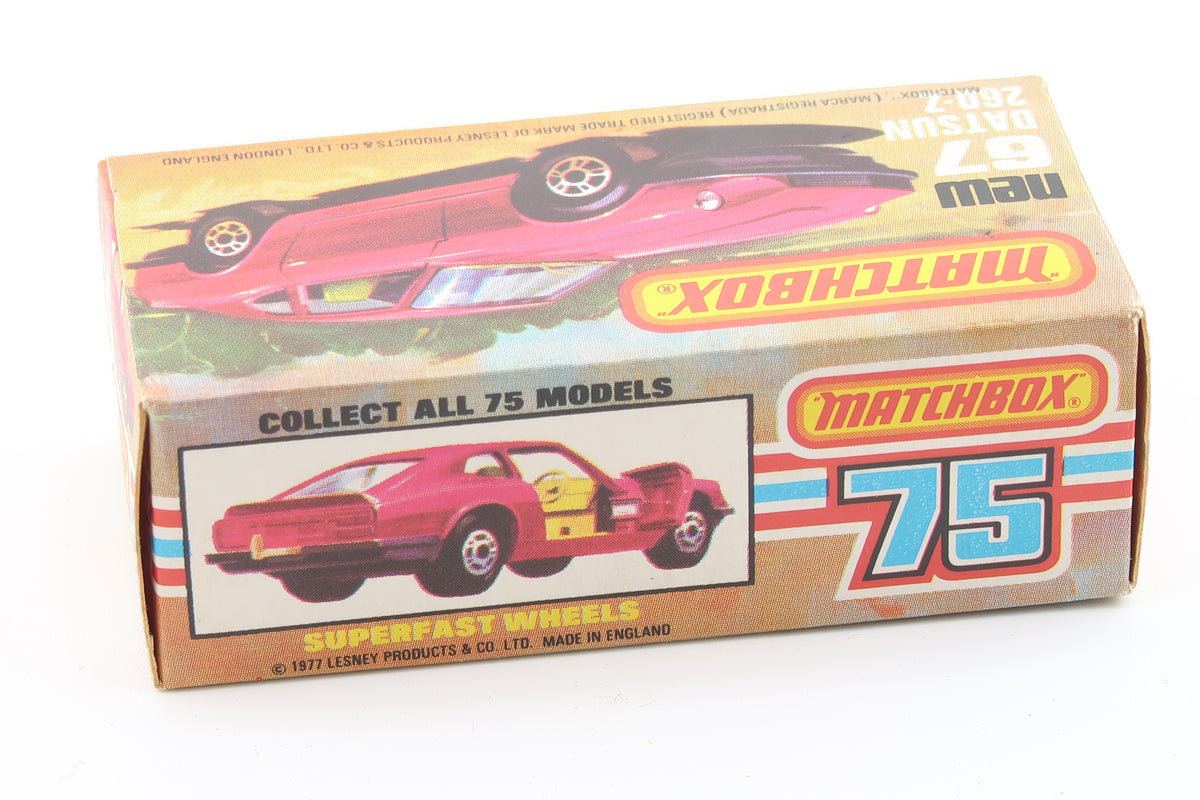 MATCHBOX SUPERFAST NEW 67 - DATSUN 260 Z - OVP - 1978