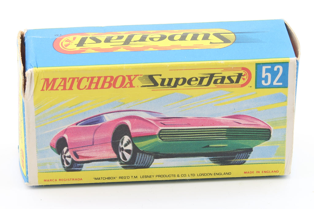 MATCHBOX SUPERFAST 52 - DODGE CHARGER MK III - OVP - 1970