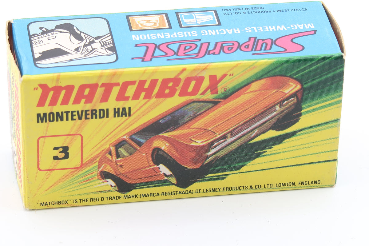 MATCHBOX SUPERFAST 3 - MONTEVERDI HAI - OVP - 1973